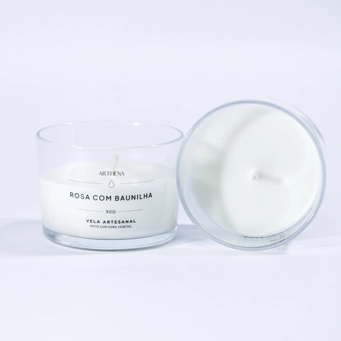 Vela aromática simples para presente e decoração