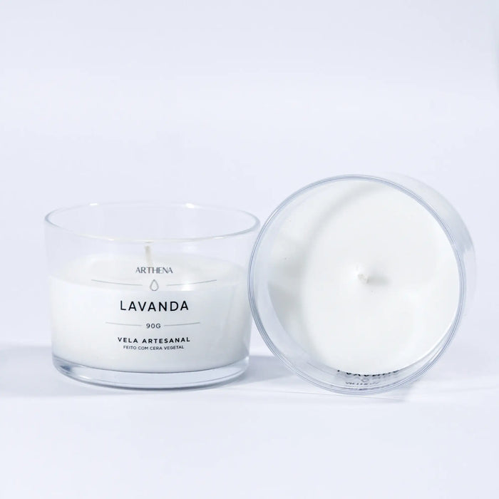 Vela Simples perfumada para ambientes internos